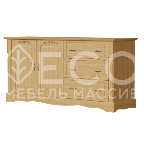 Комод Паола - 423 из массива Ш-160см,В-80см,Г-45см