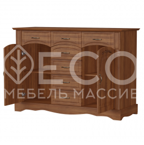 Комод Паола - 424 из массива Ш-125см,В-90см,Г-45см